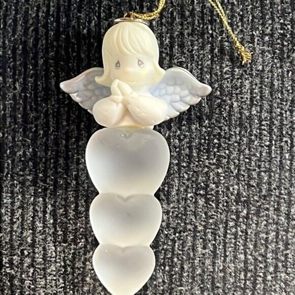 Vintage Precious Moments Angel Snowflakes Ornament 2000 new in box - Picture 1 of 5